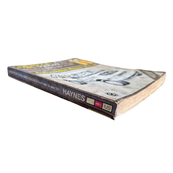 Vtg Haynes Repair Manual Chevrolet S-10 and Gmc Sonoma Pickups 1994-1998 24071 - Picture 5 of 6